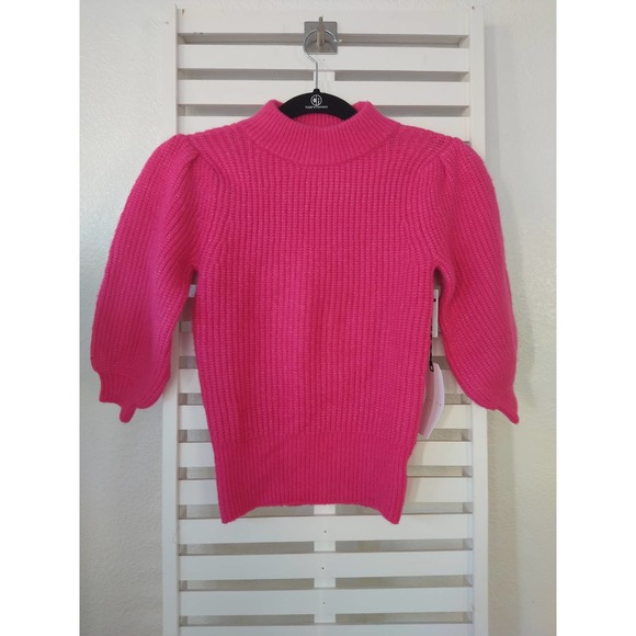 Leith Puff Sleeve Sweater  - Picture 3 of 6